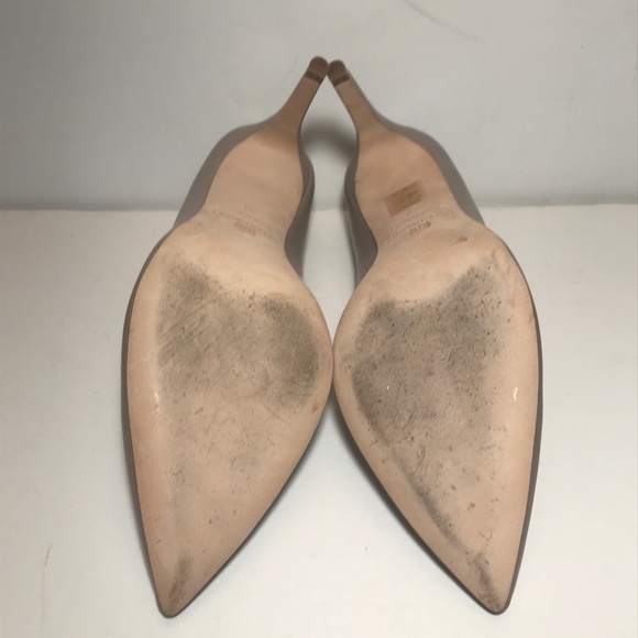 Bruno Magli Women's Telma Taupe Leather Pumps size 8 - Picture 7 of 8